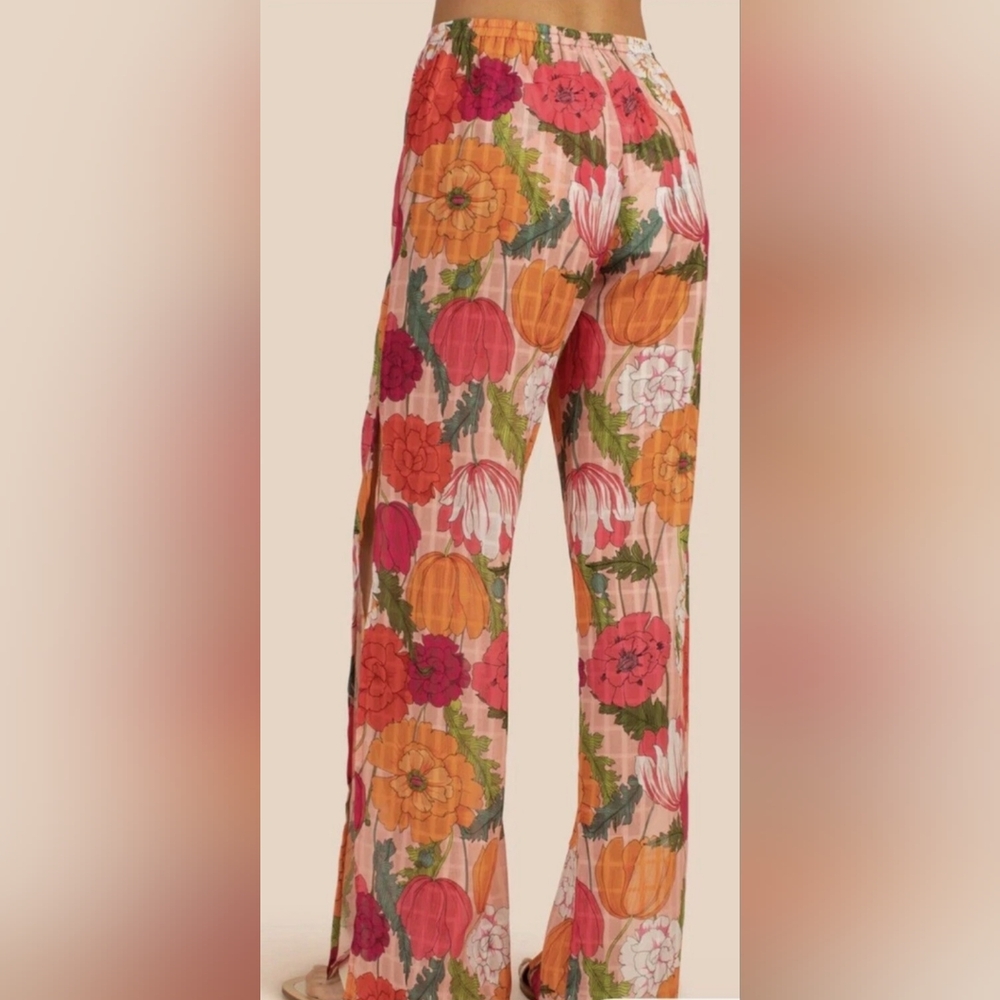 Trina Turk Sunny Bloom Swim & Spa Pants | Size XL - NWT - Picture 4 of 5